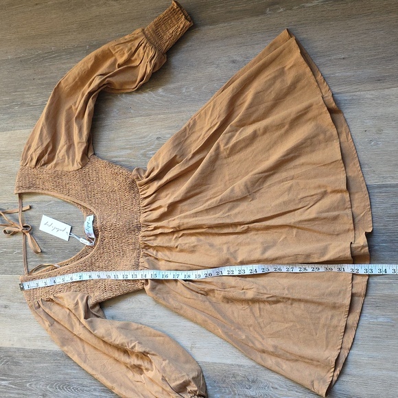 Petal & Pup Tan Mini Dress - Picture 10 of 16